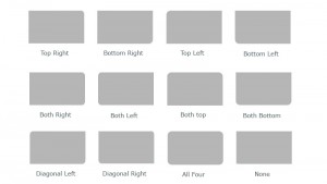 Rounded Corner Selections